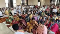 Swamiji's visit to Vivekanand Group of Colleges, Mathura Pass, Aligarh (19 March 2025)